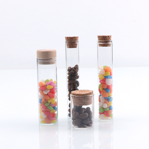 Embalagem de Tubo de Vidro Borossilicato Resistente ao Calor para Armazenamento de Chá e Chá de Flores, Transparente, Tamanho Personalizado - Product Image 2