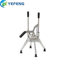 Handmatige fruit- en groentesnijder, commerciële voedselsnijder, aluminiumlegering snijmachine, frietsnijder voor thuis, restaurant en keuken