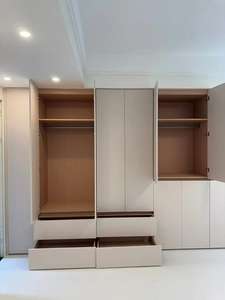 ארונות חדר שינה איכותי וייחודי חדרים אופנתיים עם דלת זכוכית למארגן בגדים - Product Image 5