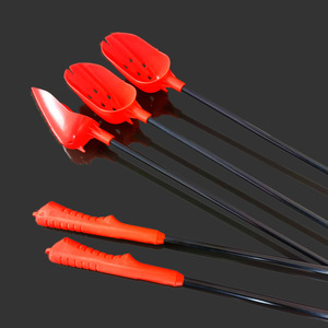 Cuchara de Pesca de 70cm con Cabeza de ABS, Caña de Fibra de Vidrio y Mango de Goma para Pesca de Fondo en Agua Dulce - Product Image 2