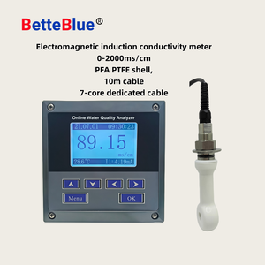 Bettecoud 0 2000 ms/cm אינדוקציה אלקטרומגנטית מוליכות מד pfa 10m כבל 7 ליבות בודק איכות מים - Product Image 3