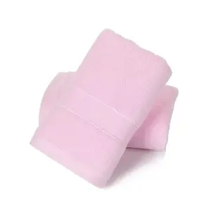 Water-absorbieren weiche jacquard nette rosa baumwolle handtuch