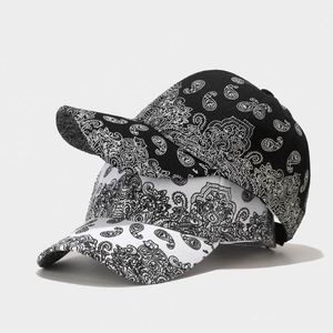 Nouvelle arrivée, casquette de baseball à motif floral Paisley, très tendance - Product Image 1