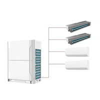 Système de climatisation multi-connecté VRF/VRV avec moteurs de ventilateurs DC, compresseur Hitachi, montage en conduit