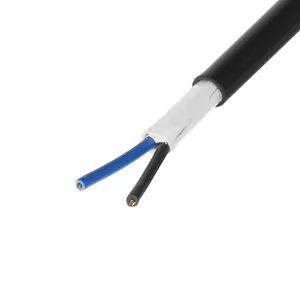 HiFi 2x1,5 2,5mm OFC Cable de altavoz de Audio profesional Flexible azul 4 núcleos 2,5mm rollo OFC Cable de altavoz para exteriores Cable de 4 núcleos