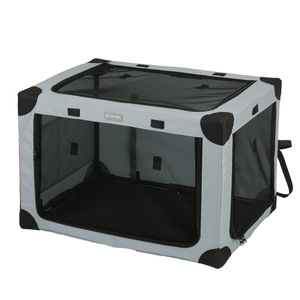 Vente chaude Portable Colapsable En Acier Inoxydable Chien Cage Pliable Petite Taille Intérieur Chat Chien <span class=keywords><strong>Pet</strong></span> Cage pour Chiens Chats - Product Image 2