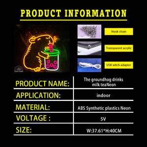 Luces LED de neón y letreros de neón con diseño personalizado gratuito. Letreros de neón LED personalizados disponibles para uso comercial, fiestas de cumpleaños y el hogar. - Product Image 5