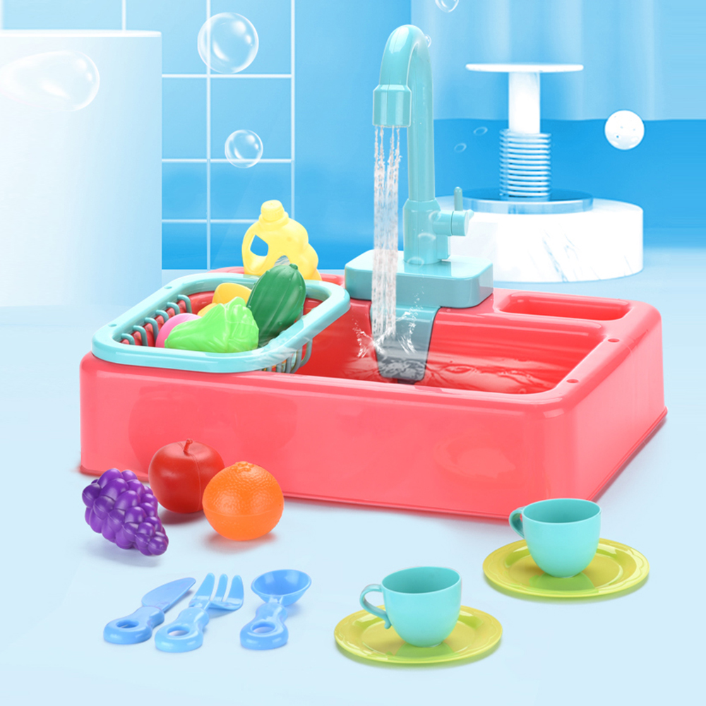 Игрушки KUNYANG, модная электрическая посудомоечная машина, кухонный набор, детские игрушки, раковины для детей, ролевая игра