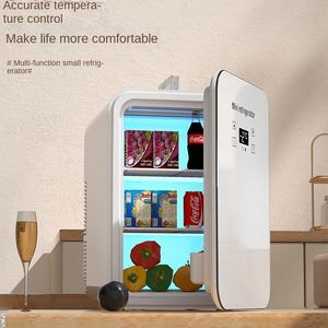 Dual-Use <b>Mini</b> Single Door Refrigerator & <b>Freezer</b> for Cosmetics Home & Car Use 220V Bristol Compressor - Product Image 1