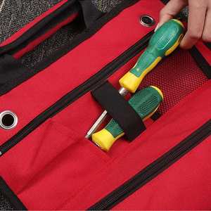 Custom Professional PortableWaterproof Durable Plumber Technician Mechanics Tool Storage <b>Bags</b> <b>Rolling</b> Roll up Canvas Tool <b>Bag</b> - Product Image 4