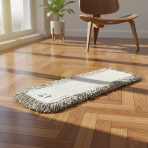 Gizmop Mopa giratoria de 50 cm con mango, de microfibra, autoescurrible, duradera y sostenible, para suelos de parquet, con cubierta, para uso en seco, 20,000+ - Product Image 4