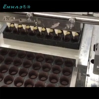 Penjualan laris otomatis komersial lini produksi kue mesin pembuat kue harga