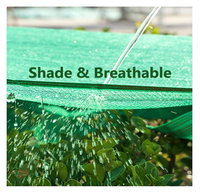 Filet d'ombrage HDPE personnalisable anti-UV pour jardin, ferme, grange, chenil et auvent de piscine - Écologique