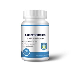 Cápsulas prebióticas OEM Akkermansia Muciniphila que mejoran la salud intestinal y alivian los <span class=keywords><strong>problemas</strong></span> digestivos para una salud intestinal saludable - Product Image 1
