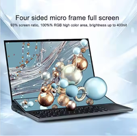 Ordinateur portable de jeu professionnel Intel I7 9750H Core 16,1 pouces + 14 pouces double écran IPS 1920x1200 Windows 11, corps métallique, neuf
