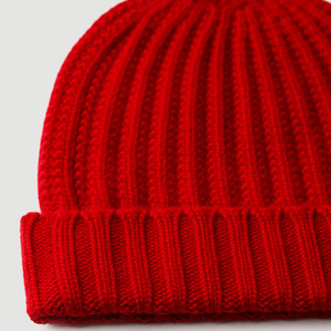 Gorro de Punto a Rayas con Mezcla de Cachemira al por Mayor para Hombre y Mujer, Estilo Otoño e Invierno - Product Image 3
