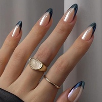 Ongles pressés de luxe personnalisés BTA, vente en gros, faux ongles artificiels, faux ongles de haute qualité, pointes françaises, gels souples, ongles pressés