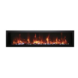 Humidificador de <span class=keywords><strong>chimenea</strong></span> eléctrico con mando a distancia 42 '/50'/60 '/65'/72 'llama decorativa de inserción de acero para <span class=keywords><strong>casa</strong></span> francesa en inglés - Product Image 2
