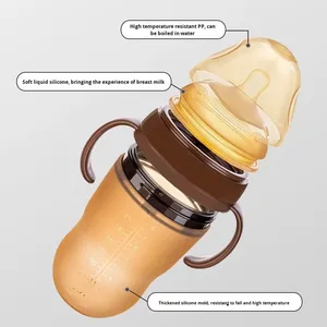 Biberón Desechable de Silicona Suave RH R2509-848 de 150ml/250ml, Sensación Real, para Bebés en Etapa de Destete, Flujo Directo - Product Image 6