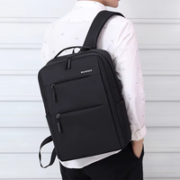 Sac à dos pour ordinateur portable, nouveau design, tendance, imperméable, sac à dos d'affaires personnalisé avec charge USB
