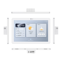 Tableta Android de 10.1 Pulgadas para Empotrar en Pared con POE, Panel de Control para Asistente Doméstico, RS485, Zigbee, NFC, Modo Quiosco