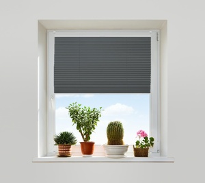 Supports de fixation métalliques Easyfix pour stores plissés SUPER Collection Tissu Perlé Protection Solaire Intimité Isolation <span class=keywords><strong>Thermique</strong></span> - Product Image 4
