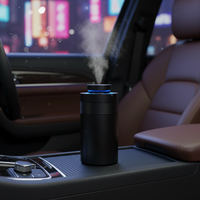 Diffuseur d'arômes portable pour voiture, sans eau, nébulisation, en alliage d'aluminium, machine à parfum intelligente pour salon