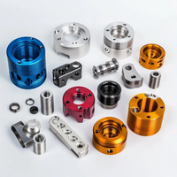 Supports en aluminium usinés CNC de haute précision pour l'automatisation de la robotique industrielle
