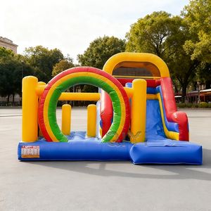 Château gonflable, toboggan gonflable coloré, château gonflable pour enfants - Product Image 1