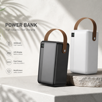 Station d'alimentation portable S&C BAT 80000mAh 22.5W à charge rapide, 2 sorties Type-C, trois sorties USB, batterie Li-Polymère, matériau plastique ABS