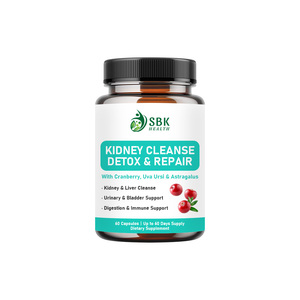 Hot Sale Kidney Cleanse Detox Repair Capsules with Cranberry Comprehensively Support Kidney and Urinary Tract Health Capsules - Product Image 1