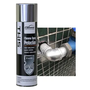 Zilver Effect Beste Lak Vernis Coating Nano Blauw Wielen Spray Hoge Warmte Auto Mirrored Beste Chroom Spray Paint