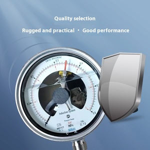 스테인레스 스틸 케이스 가스 액체 응용 <span class=keywords><strong>Wika</strong></span> PGS23 시리즈 전기 접촉 압력 게이지 - Product Image 3