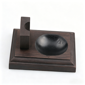 Supporto per Pipa <span class=keywords><strong>in</strong></span> Legno Massello di Alta Qualità, Porta Pipa Singola Fatto a Mano per Accessori da Fumo - Product Image 1
