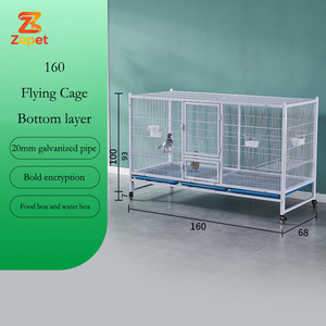 <span class=keywords><strong>Volière</strong></span> Spacieuse Supérieure et Durable Anti-Rongeurs pour l'Observation des Pigeons en Couple et l'Élevage en Extérieur - Product Image 2
