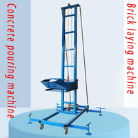 Plateforme élévatrice électrique à bas prix, capacité de charge de 400 kg, haute hauteur de levage, pour la pose de briques
