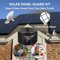 Protection des modules photovoltaïques, protection des panneaux solaires contre les oiseaux, protection des cellules solaires, clip solaire, filet anti-oiseaux, accessoires d'installation rapide