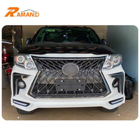 Kit de carrosserie d'usine pour Fortuner 2012 mise à niveau vers LEXUS 4x4 pare-chocs avant pare-chocs arrière Fortuner 2012 mise à niveau LX