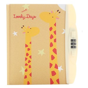 Bán Buôn Dễ Thương Kawaii A6 Bìa Cứng Máy Tính Xách Tay Cho Các Trường Học Sinh Viên Sáng Tạo Mật Khẩu Khóa Nhật Ký Với Đầy Màu Sắc Trang - Product Image 6