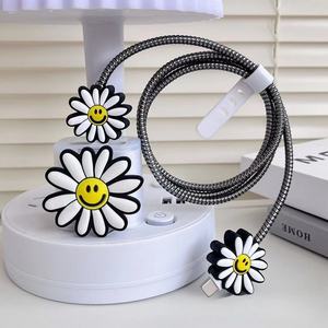 Work Record <b>Crab</b> Cable Protector Set Silicone Charger Cover With Clip For Cables 5 Piece - Product Image 4