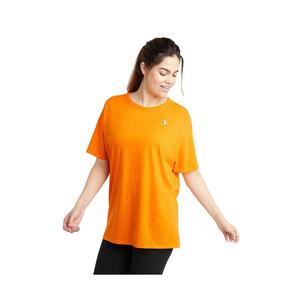 Chemises et t-shirts de sport Champion Boyfriend pour femmes Couleur : Orange/Orange |   100% authentique - Product Image 3
