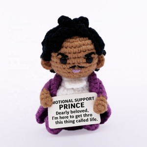 Vente chaude Prince Crocheté Poupées De Soutien Émotionnel Cadeau D'<span class=keywords><strong>anniversaire</strong></span> De Noël Décoration De La Maison - Product Image 4