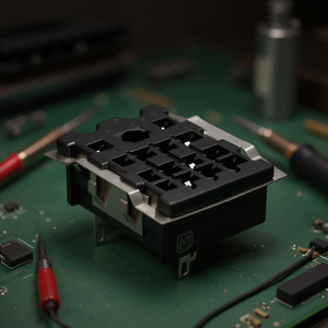 Enchufe HC1-SS para relés electromecánicos 20A 250VAC para montaje en PCB - Product Image 3