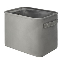 Paniers de rangement multifonctionnels portables, robustes, pliables, avec poignées, pour un usage quotidien