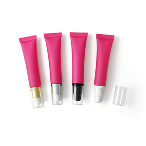Tubo de plástico vacío y flexible de 15ml/<span class=keywords><strong>g</strong></span>, color magenta, para cosméticos: exfoliantes, pintalabios, crema para ojos, esencia, loción. - Product Image 5