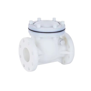 Loại mặt bích nhựa kiểm tra van pvdf pph uPVC warfer/swing kiểm tra van cho hóa chất - Product Image 3