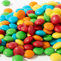 Fèves de Chocolat Composé de Haute Qualité OEM/ODM, Bonbons Classiques Sucrés Multicolores, Emballage Personnalisé Acceptable