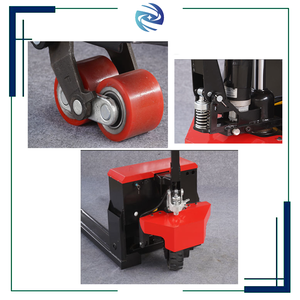 מלגזה חשמלית מלאה 3 טון קיבולת מנוע מגנט קבוע צילינדר משולב סוללה 20A80A טווח הרמה <span class=keywords><strong>8</strong></span>-20 ס\\\"מ - Product Image 4