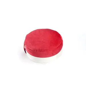 冥想圆形荞麦壳日本凸窗榻榻米垫可拆卸可洗冥想蒲团坐垫zafu
