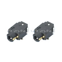 Connecteurs de tube audio PJ 208 SMT 16P 8P, prise téléphonique PCB 2,5 mm mâle, courant nominal, type MCX